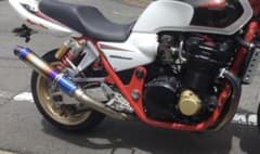 CB1300 SC40 マーベリック フルチタンマフラーのサムネイル