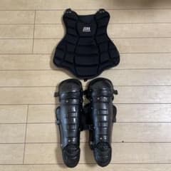キャッチャー用プロテクター レガースセット　少年野球　JSBBのサムネイル