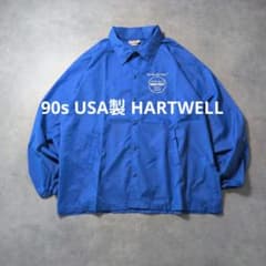 90s USA製 HARTWELL ナイロン コーチジャケット 2XL - メルカリ
