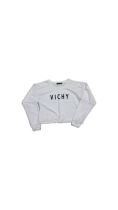 VICHY クロップドスウェット ホワイトのサムネイル