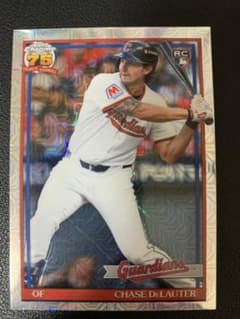Topps Chrome Chase DeLauter RC - メルカリ