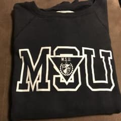 Champion MSUロゴ ネイビースウェット XLのサムネイル