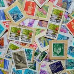 使用済み切手　高額切手のサムネイル