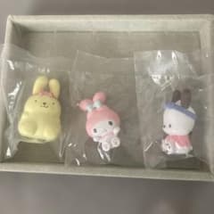 サンリオなりきりうさぎさんフィギュア　　ポチャッコ　マイメロディ　ポムポムプリンのサムネイル