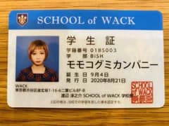 SCHOOL OF WACK 学生証 モモコグミカンパニーのサムネイル