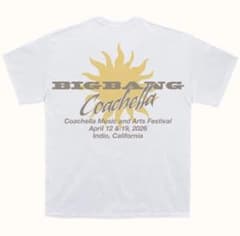 新品未使用】BIGBANG Coachella 2026 Tシャツ Lサイズ - メルカリ