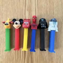 PEZ ペッツディスペンサー 6個セット - メルカリ