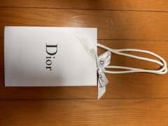 Dior ホワイトレザー調紙袋　即購入OK！値下げ済み◯のサムネイル