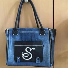 backs デニム イニシャルバッグのサムネイル