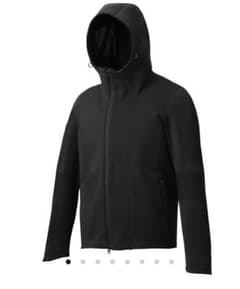 DESCENTE デサント フュージョンニット　黒　美品　サイズXO （XL程度のサムネイル