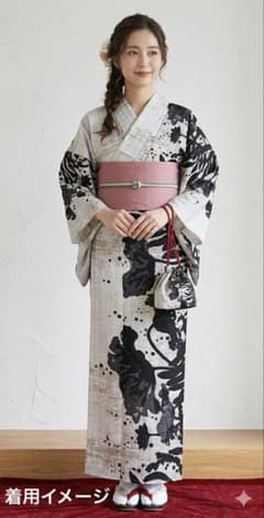 1点のみ 誉田屋源兵衛 浴衣 反物 579 蓮 白 綿麻 1点のみ 誉田屋源兵衛 浴衣 反物 579 蓮 白 綿麻 - メルカリ