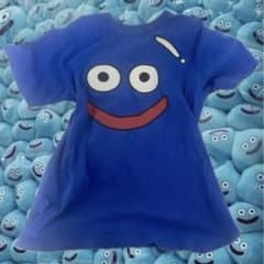 ドラゴンクエスト スライム Tシャツ ブルー 平成 ゲームTシャツ Y2Kのサムネイル