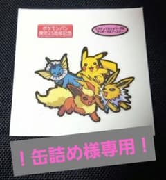※缶詰め様専用 ポケモン デコキャラシール 25周年 1枚のサムネイル