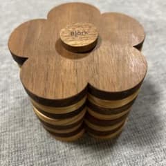 ビヨルク KUKKA お花コースター（８枚セット） コンプリートセットのサムネイル