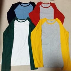 NEXTロングTシャツ４枚セットのサムネイル