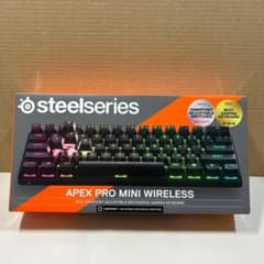 Steelseries キーボードApexProMini Wireless - メルカリ