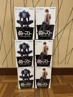 DEATH NOTE ぬどる 스토퍼 피규어 류크 야가미 츠키 6체 세트
