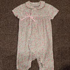 専用 美品 パタシュー ロンパース 80 花柄のサムネイル