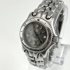 タグホイヤー　s99.215 グレー文字盤　セル　プロフェッショナル　シルバー