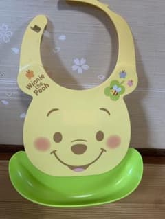 お食事エプロン　ポリエチレン　ディズニー　ミッキー　プーさんのサムネイル