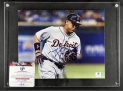 三冠王◆ミゲル・カブレラ 直筆サイン入り写真　　証明書付き　MLB SALE】三冠王◇ミゲル・カブレラ 直筆サイン入り写真 証明書付き MLB