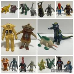バンダイ　怪獣ソフビ　20体 バンダイ 旧ウルトラ怪獣シリーズ ソフビ 20体 80年代 日本製