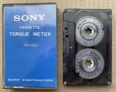 その他 SONY CASSETTE TORQUE METER CQ-101A SONY CASSETTE TORQUE METER CQ-101A - メルカリ