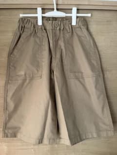 GU キッズ バギーショーツ ベージュ 160cmのサムネイル