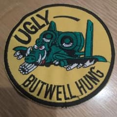 ミリタリーワッペン UGLY BUTWELL HUNG 刺繍パッチのサムネイル