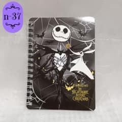n-37〕ナイトメア ビフォア クリスマス A6 ツインリングノート