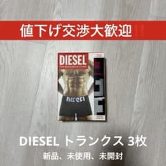 新品未開封未使用品 DIESEL トランクスパンツ 3枚 Lサイズのサムネイル