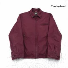 Timberland スイングトップ チンスト付き　ワインレッド M