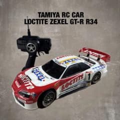 TAMIYA TA03系 RCカー LOCTITE ZEXEL GT-R R34 - メルカリ