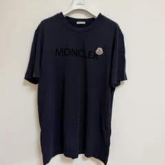 MONCLER モンクレール ロゴTシャツ（ネイビー） Size:XL - メルカリ