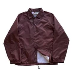 a*a様 カーディナル　コーチジャケット　バーガンディ　無地