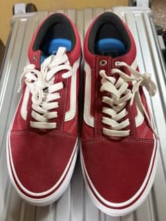 VANS Old Skool レッド スニーカーのサムネイル