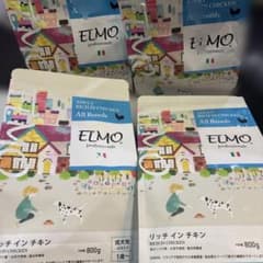 ELMO ドッグフード　800gx4のサムネイル