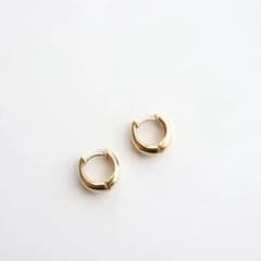 Carat／K18中折れ式フープピアス(13mmペアシェープ) - メルカリ
