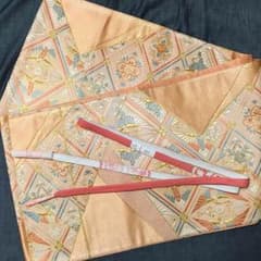 袋帯と帯締めのセットのサムネイル