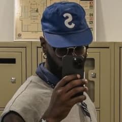 Supreme S Logo cap シュプリーム Sロゴ キャップ ブルー