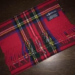 Polo Ralph Lauren マフラー 赤のサムネイル