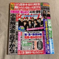 週刊女性 女性自身 女性セブン　BTS 佐藤健のサムネイル