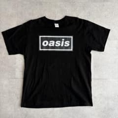00s oasis ロゴ Tシャツ Lサイズ 黒 ヴィンテージT 90s - メルカリ