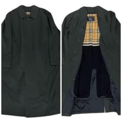 90s burberrys（バーバリー）ステンカラーコート ライナーノバチェック