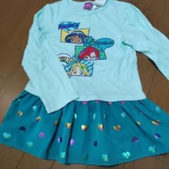Disney Princess 長袖ワンピース ハート柄のサムネイル