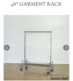 PACIFIC FURNITURE 48"GARMENT RACKのサムネイル