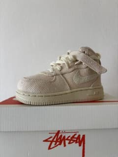 STUSSY FORCE 1 MID SP (TD) 7C ベージュ - メルカリ