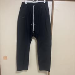 ✨美品✨Rick Owens 24SS BELA PANTS 48 黒 TE素材のサムネイル
