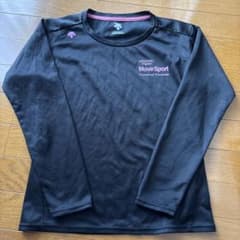 DESCENTE MoveSport 長袖シャツ ブラックのサムネイル