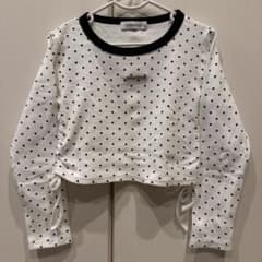 Lovetoxic キッズ リブ 長袖カットソー ドット柄 SS 130cmのサムネイル